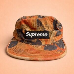 Supreme Blood and Semen Camp Cap FW17 Discontinued Collectible